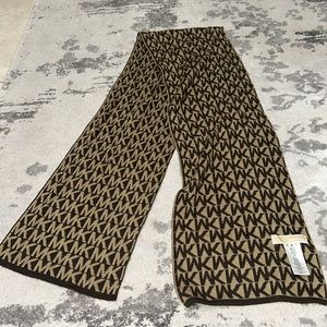 Michael Michael Kors brown logo scarf